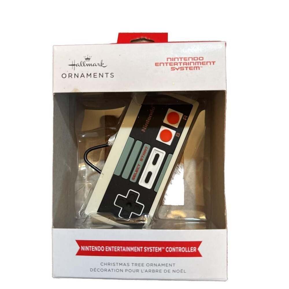 Hallmark Nintendo Entertainment System NES Controller Christmas Ornament